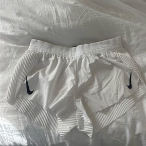 Nike Women's white AeroSwift short